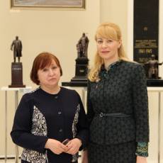 Встреча с директором Российского научно-исследовательского института экономики, политики и права в научно-технической сфере