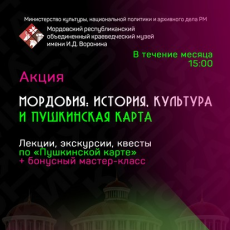 Акция по Пушкинской карте
