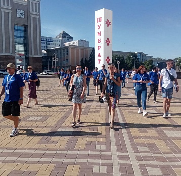 Участники Всероссийского молодежного межнационального лагеря знакомятся со столицей Мордовии