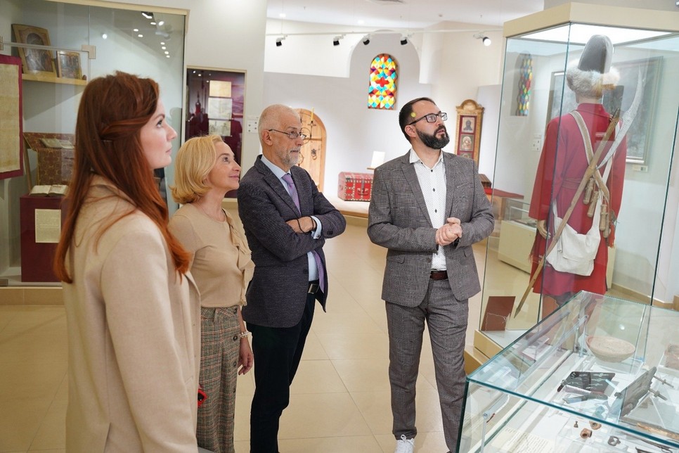Московские гости посетили музей