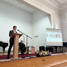 Сотрудники музея на конференции «Реализация государственной политики в сфере художественного образования: единые подходы и стратегические ориентиры»