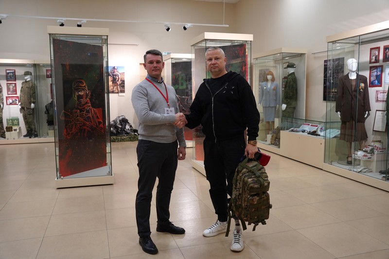 Встреча с участником СВО