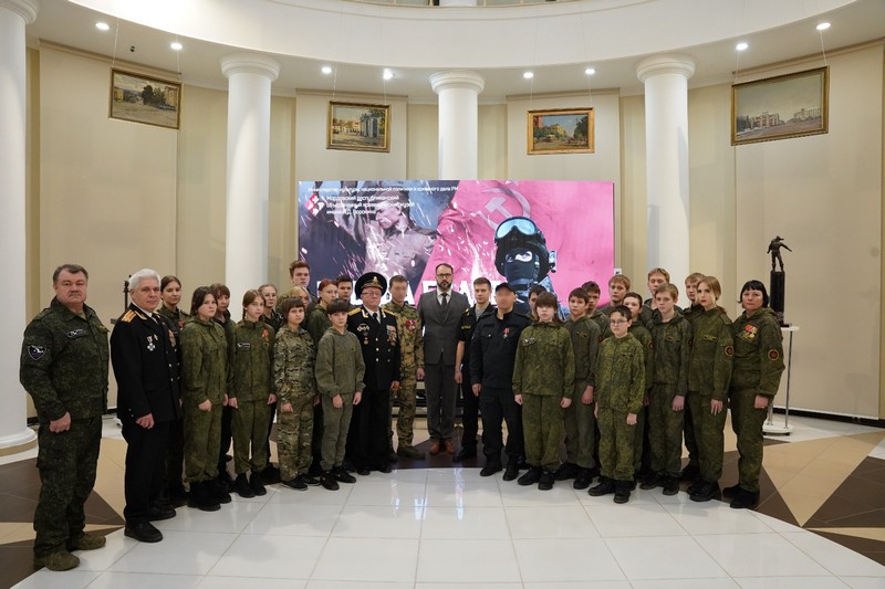 Открытие выставки «Победа будет Zа нами»