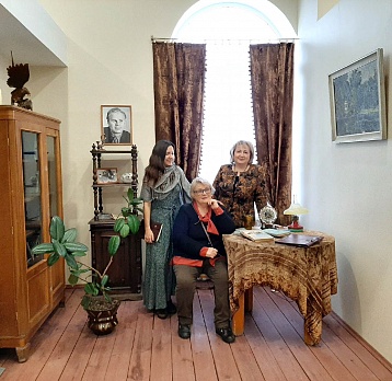 Три поколения Ворониных в гостях у музея