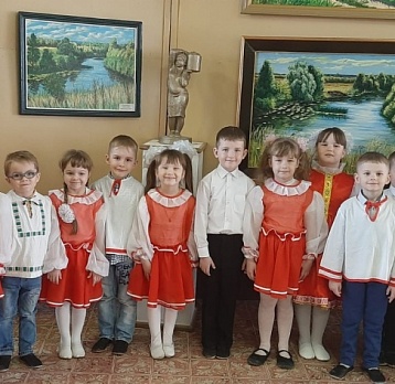 ОП "Детский сад "Ромашка" в Ковылкинском краеведческом музее