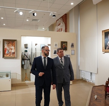 Визит Главы Дубёнского района