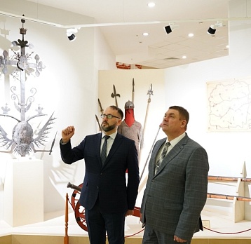 Визит Главы Дубёнского района