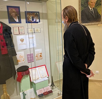 Преосвященный Климент посетил Мордовский республиканский краеведческий музей имени И.Д. Воронина