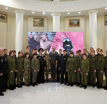 Открытие выставки «Победа будет Zа нами»